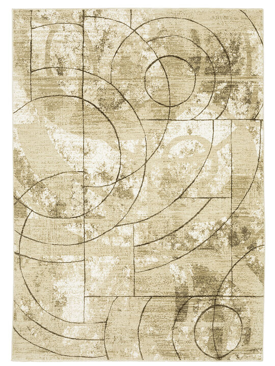 Reed 3'3" x 5' Beige Rug