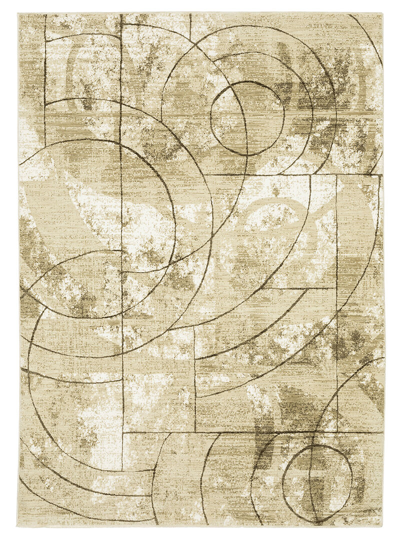 Reed 3'3" x 5' Beige Rug