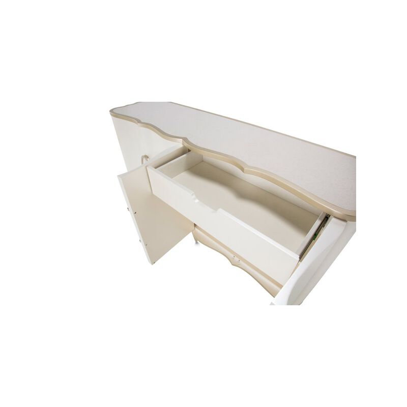 Michael Amini London Place Sideboard - Creamy Pearl