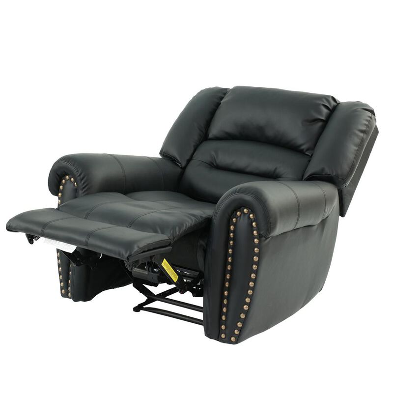 Poundex Power Recliner-Black