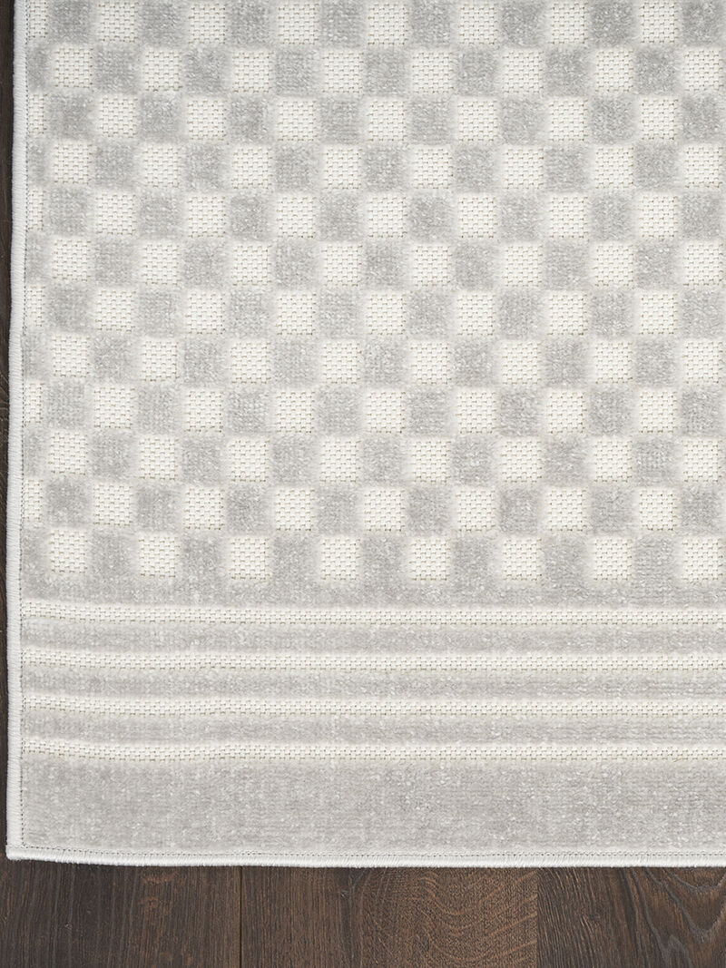 Care Free CAF02 Light Gray 7'10" x 9'10" Rug