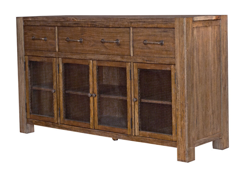 Belen Kox Salvage Mahogany Server, Belen Kox