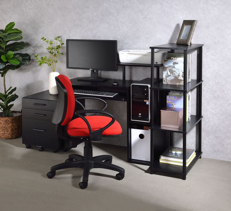 ACME Lyphre Computer Desk, Black Finish