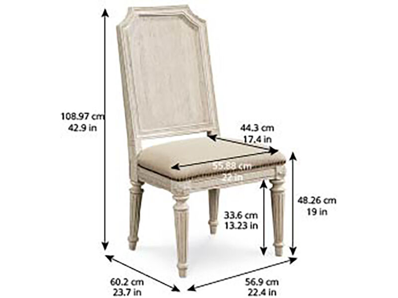 Arch Salvage Mills Side Chair (Set of 2)
