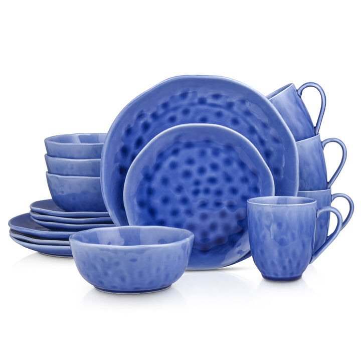 Stone Lain Constance Porcelain 16 Piece Dinnerware Set