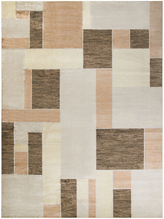 Astra Machine Washable ASW09 Beige/Multicolor 9' x 12' Rug