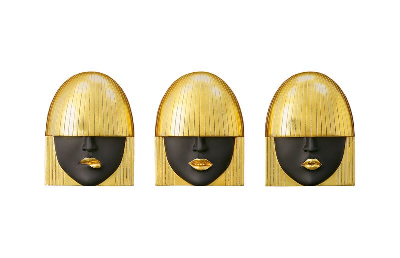 Fashion Faces Small Wall Art Set of 3