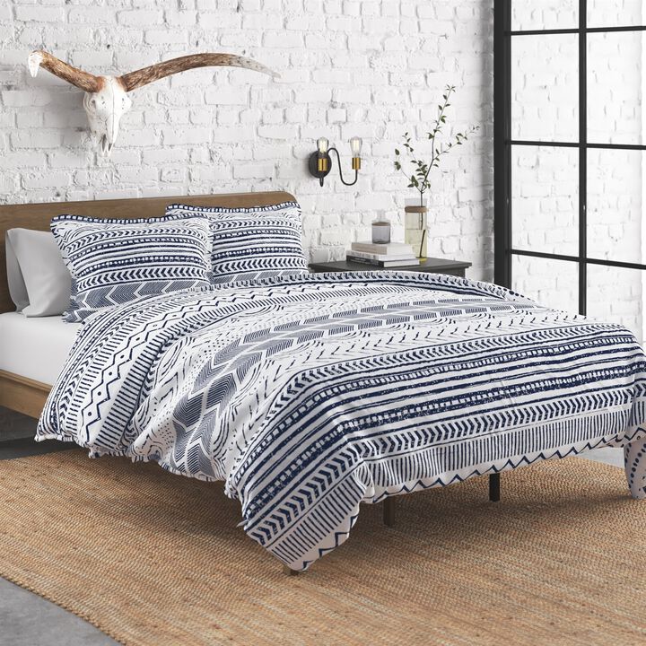 Hivvago 3 Piece Scandinavian Reversible Cotton Set