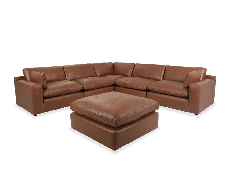 Emilia 5-Piece Sectional and Ottoman Set