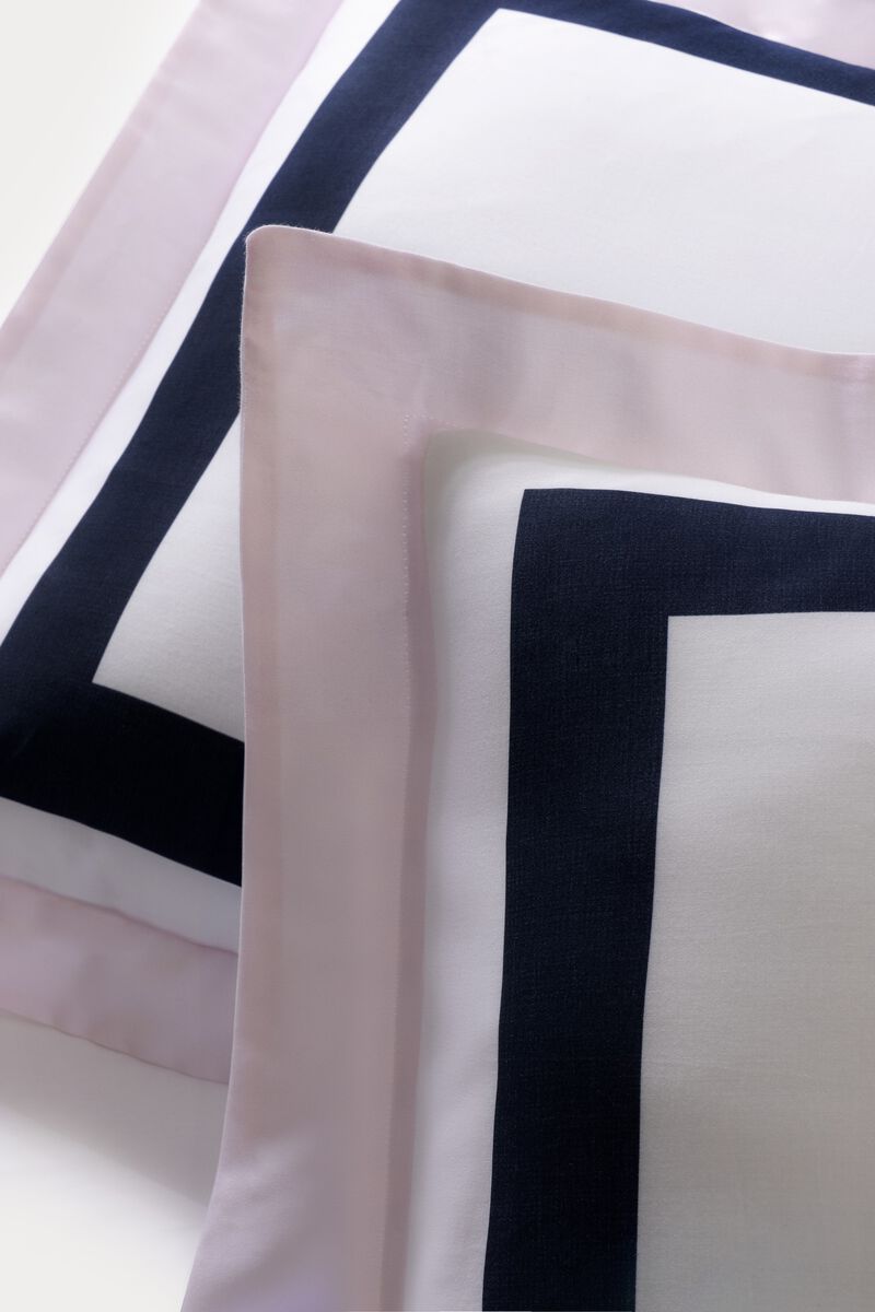Brooks Brothers Double Border Cotton Sateen Sham Case Pair