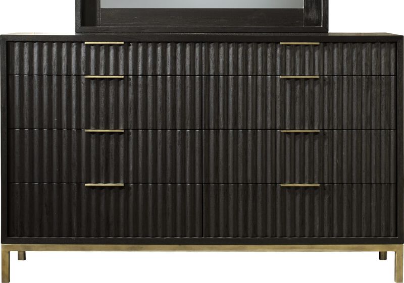 Kentifield Solid Wood Eight Drawer Dresser