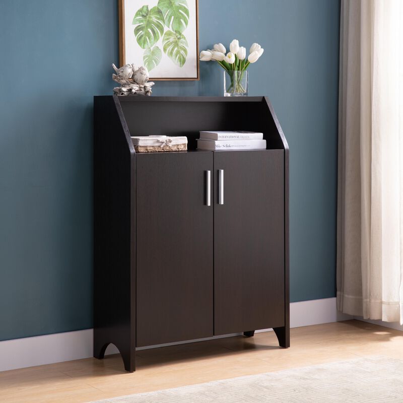 Shoe/Storage Cabinet Red Cocoa