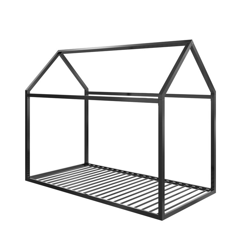 Little Seeds Skyler Metal Montessori House Bed