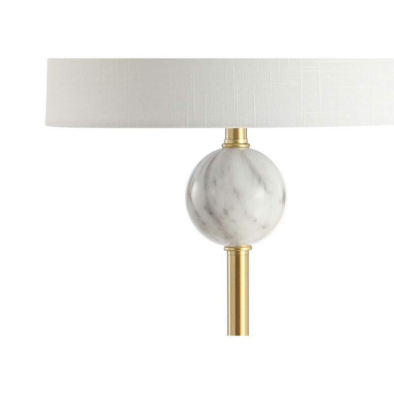 Vaughn Modern Metal/Resin LED Floor Lamp