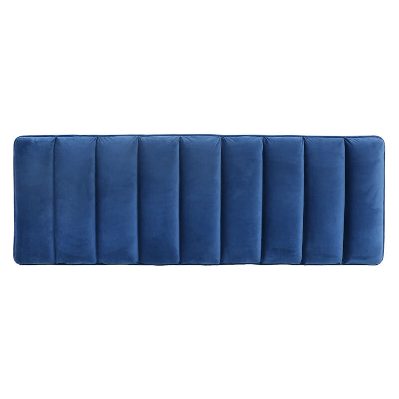 Metal Base Upholstered Bench For Bedroom For Entryway