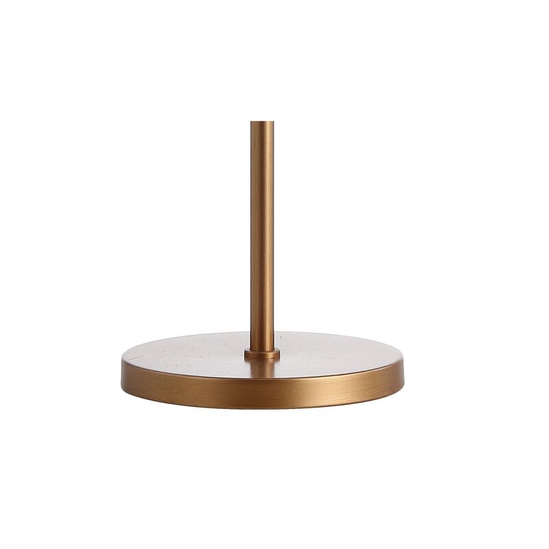 Coco Fringed/Metal LED Table Lamp