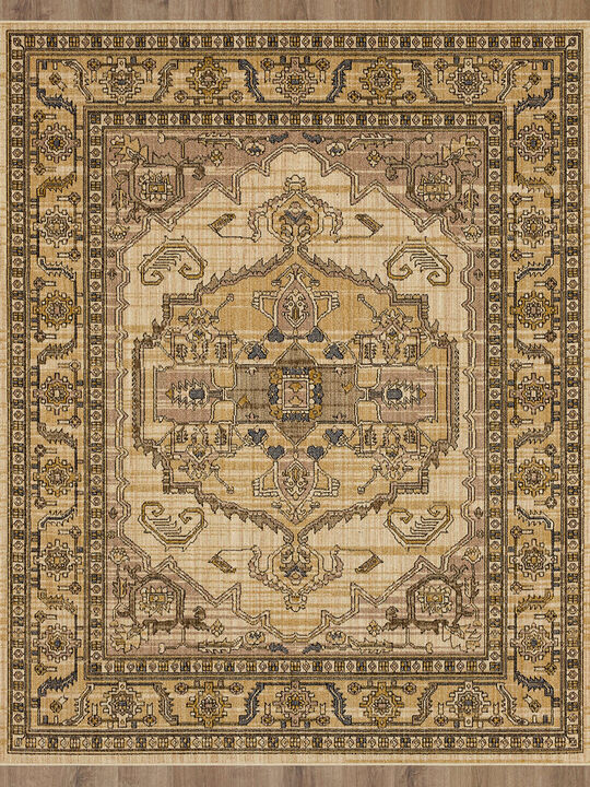 Bedouin Aghstafa Gold 8' X 10' Rug