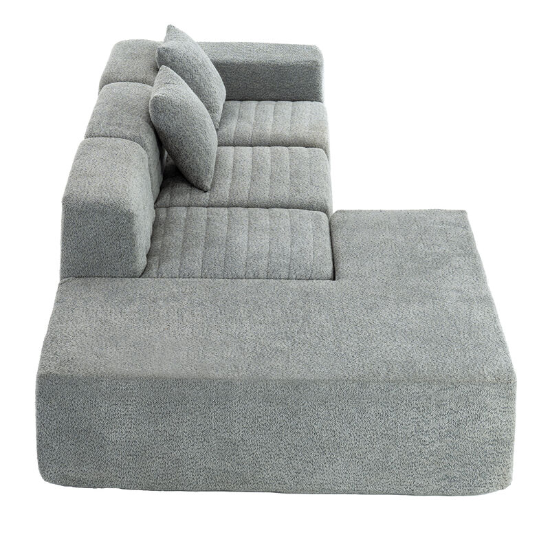 Merax Free-combined  Sectional Sofa Couch