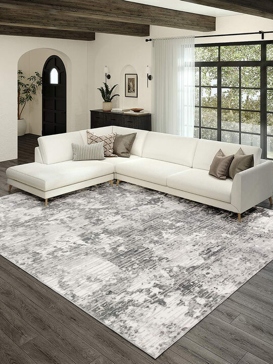 Rhodes RR4 Gray 3'2" x 5'1" Rug