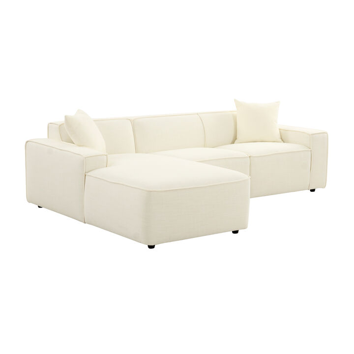 Olafur Black Velvet Sectional - LAF