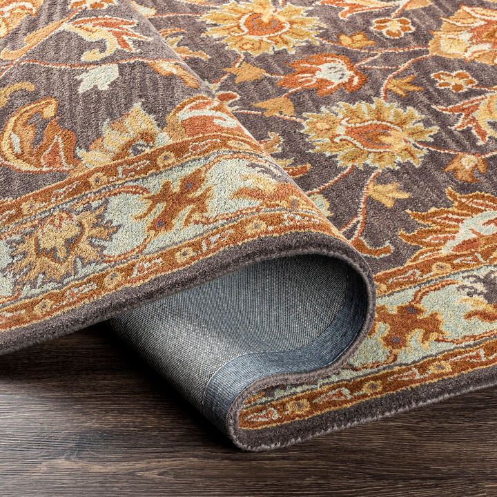 Caesar CAE-1004 7'6' x 9'6' Gray Rug