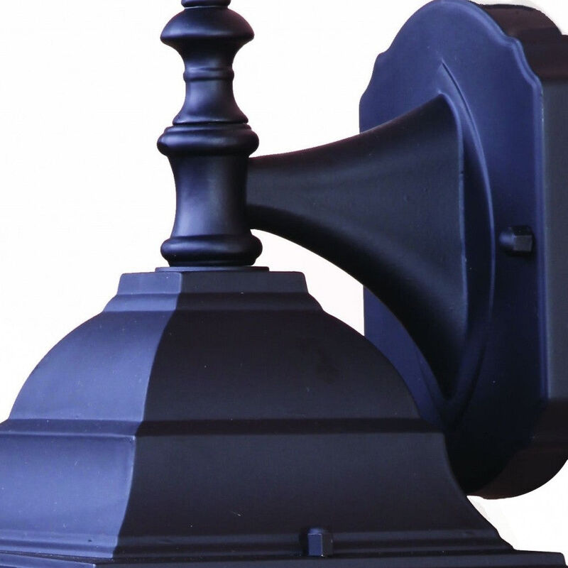 Hivvago Black Swing Arm Outdoor Wall Light