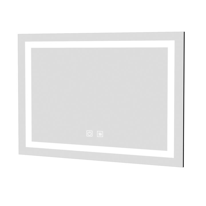 Bathroom Vanity LED Lighted Mirror-36x48