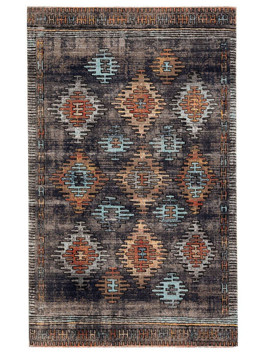 Polaris Dez Blue 6' x 9' Rug