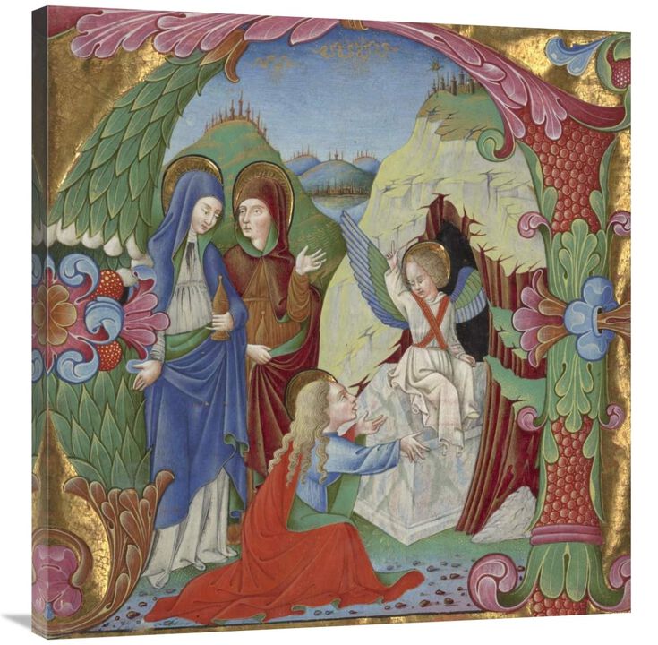 Cutting from an Antiphonal-Canvas Art-36x36