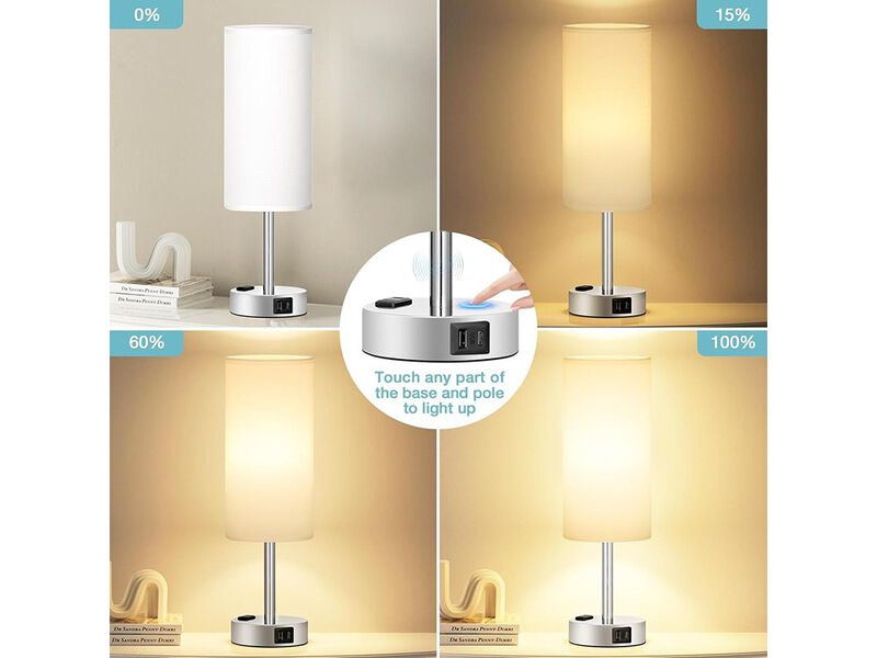 Bedside Table Lamp for Bedroom