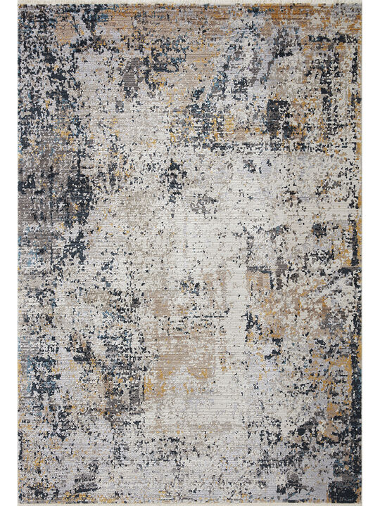 Leigh LEI04 Silver/Multi 5'3" x 7'6" Rug