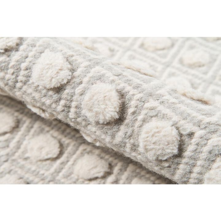 Erin Gates Modern Rectangle Area Rug, Grey, 2' X 3'