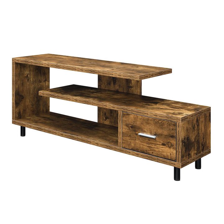 Convenience Concepts Seal II 1 Drawer TV Stand with Shelves for TVs up to 65 Inches
