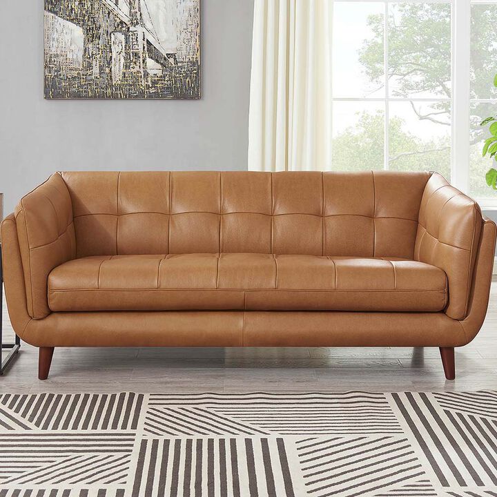 Solana Top Grain Leather Sofa