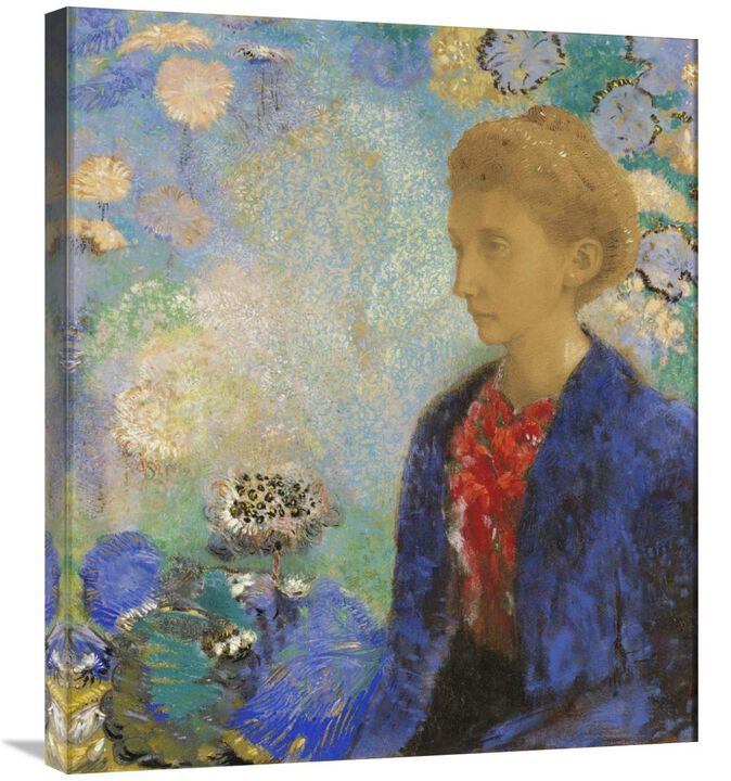 Baronne de Domecy-Canvas Art-26.1x30