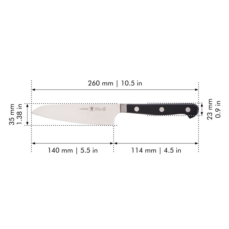 Henckels CLASSIC Christopher Kimball 5.5-inch Serrated Prep Knife