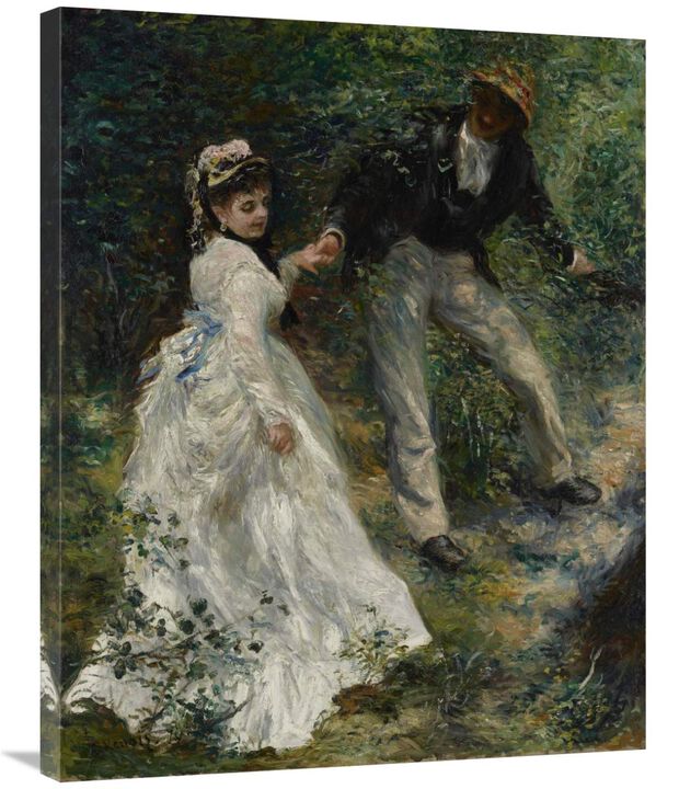 La Promenade-Canvas Art-28x35