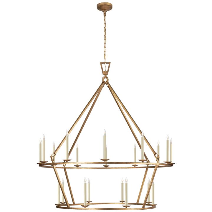 Darlana Extra Large Two-Tier Chandelier