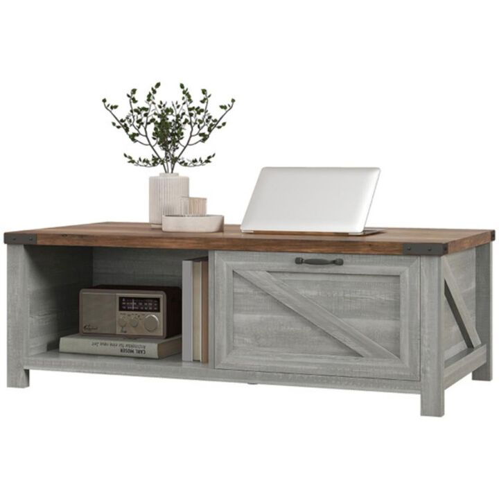 Coffee Table with Storage for Living Room Organization and Stylish Décor
