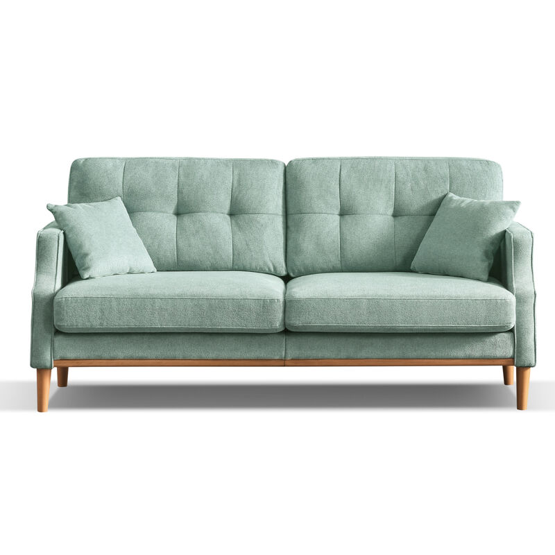 Living Space Sofa 3 Seater With Waterproof Fabric, USB Charge Port