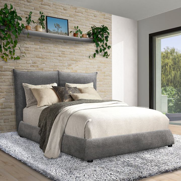 Parker Living Sleep Cumulus - Cozy Charcoal King Bed