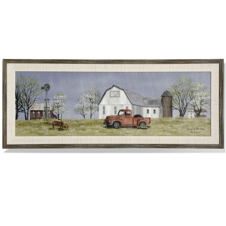Spring On The Farm Framed Print