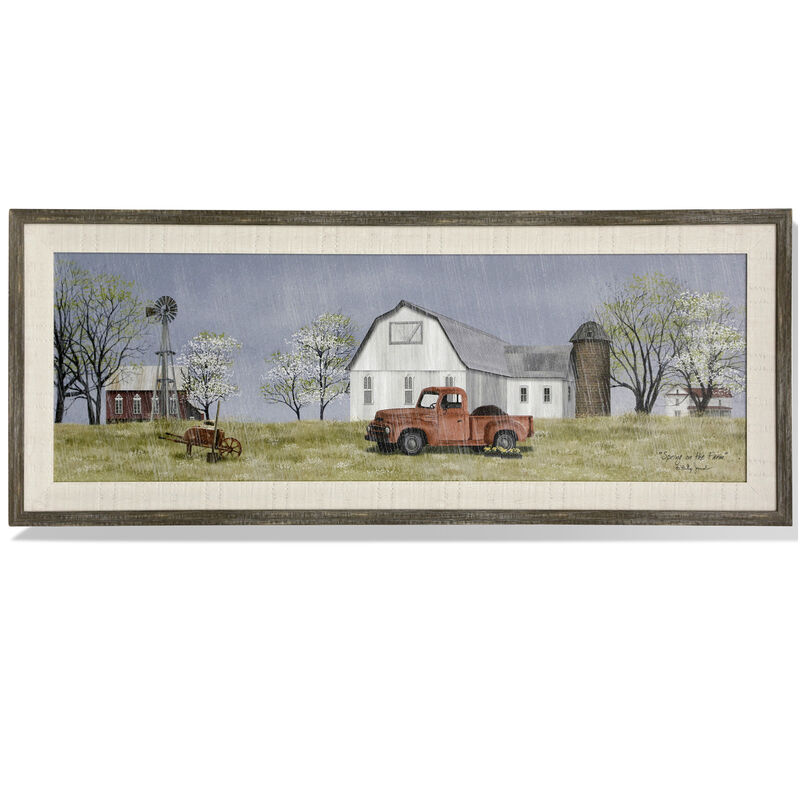 Spring On The Farm Framed Print