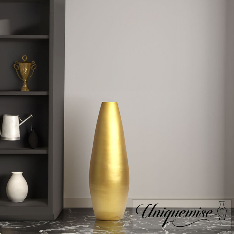 Set of 3 Bamboo Tall Floor Vase