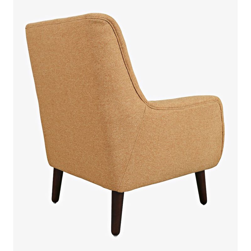 Jofran Theo Mid-Century Modern Contemporary Upholstered Accent Chair