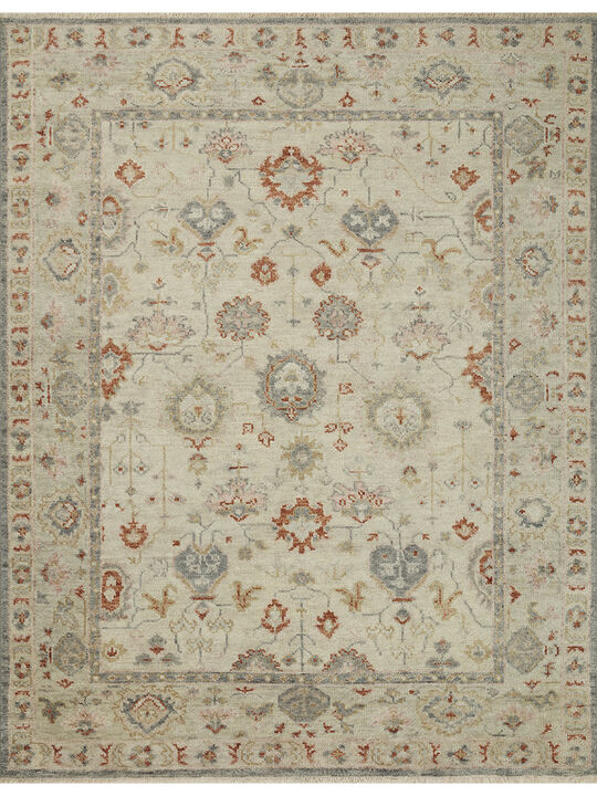 Helena HEL08 Beige/Rust 5'6" x 8'6" Rug