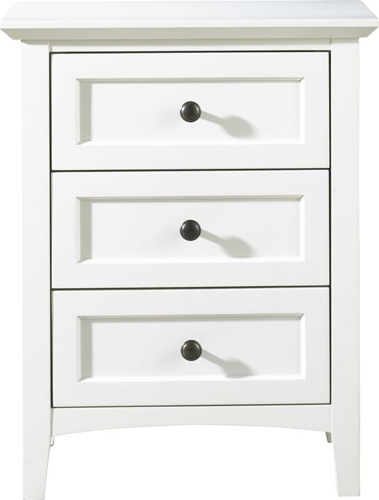 Paragon Three Drawer Nightstand
