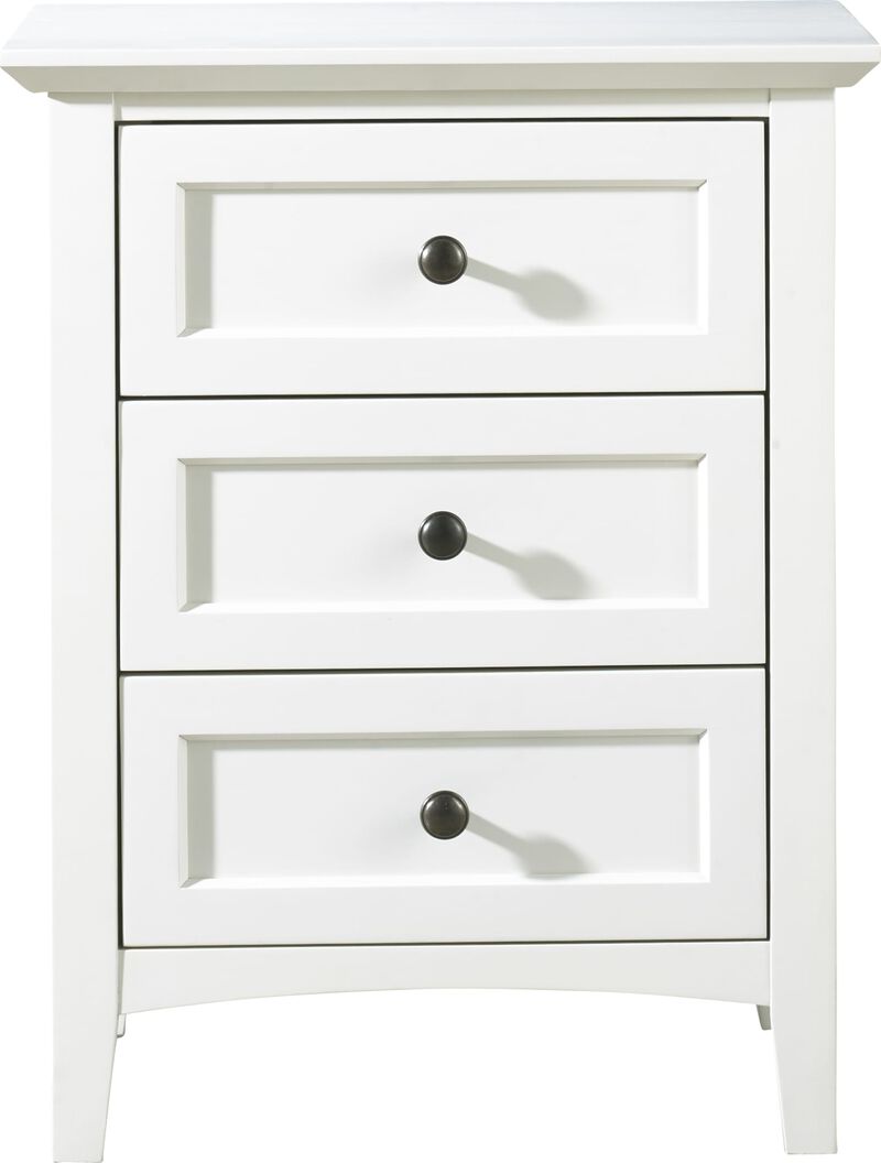 Paragon Three Drawer Nightstand