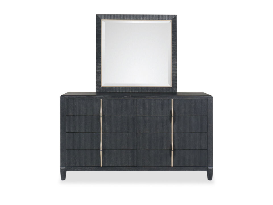 West End Loft Drawer Dresser & Mirror