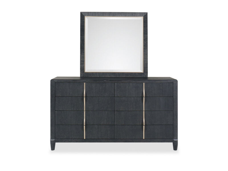 West End Loft Drawer Dresser & Mirror